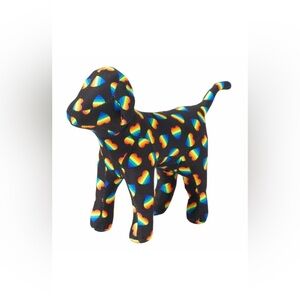 PINK Rainbow Heart Pride Dog Plush